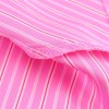 Striped silk texture MIDI skirt for women